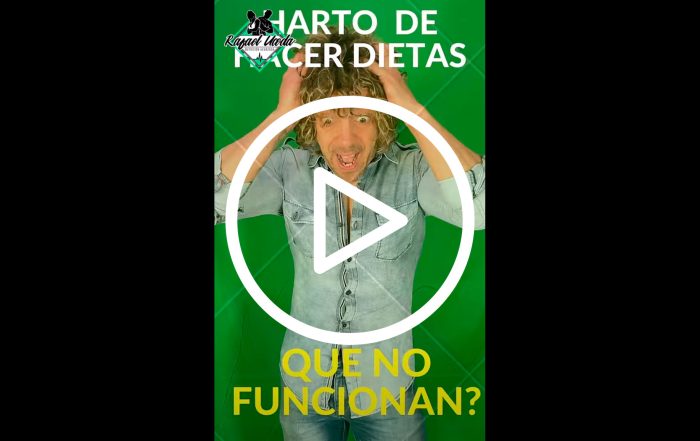 ¿Harto de hacer dietas?