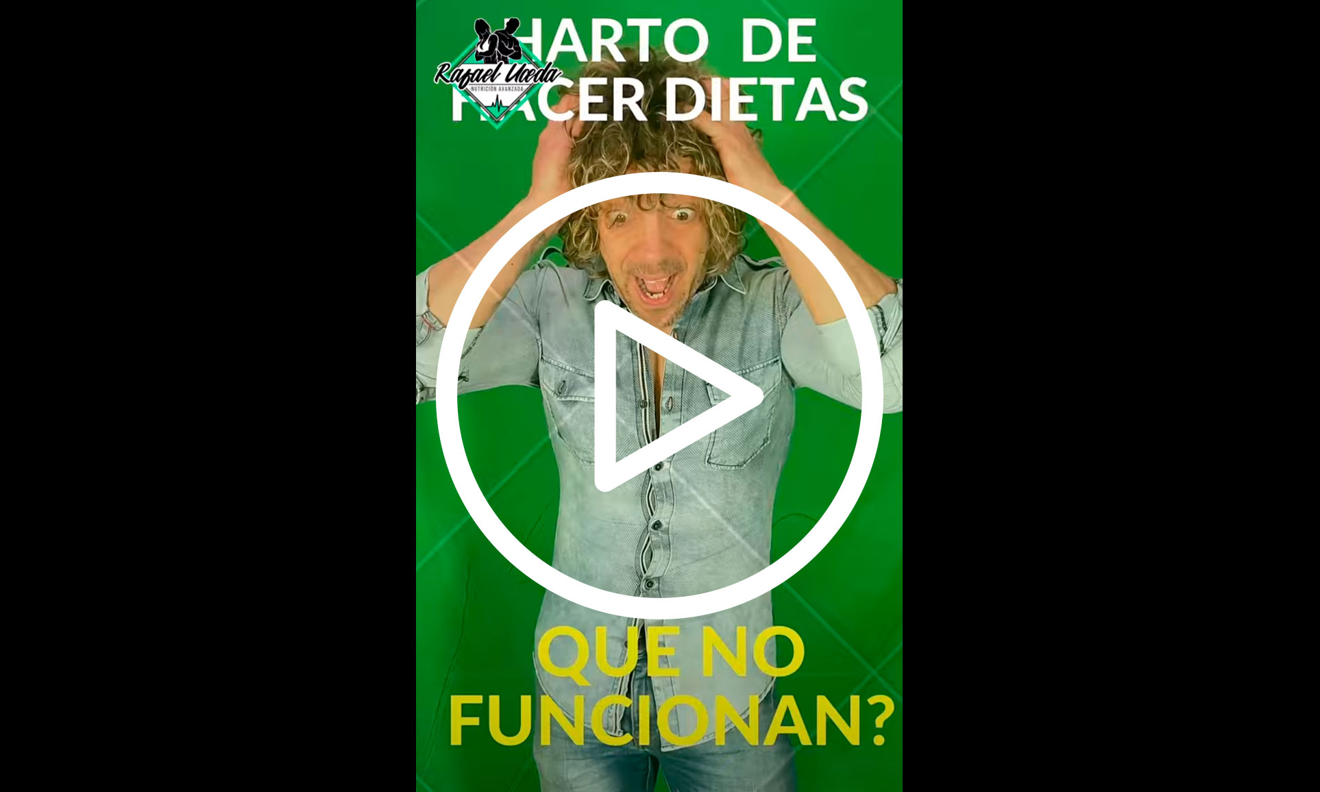¿Harto de hacer dietas?